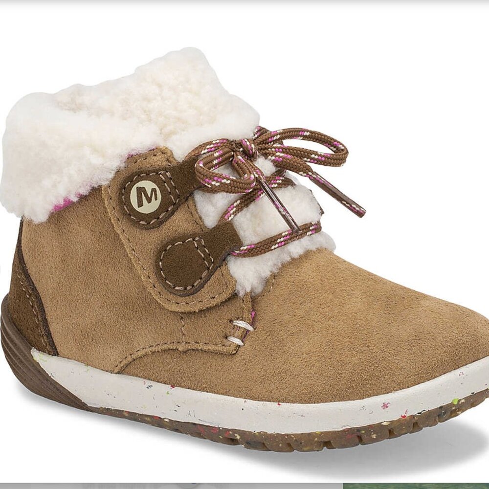 Merrell Little Kid's Bare Steps® Cocoa Jr. Boot Size 5